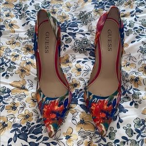 Floral heels